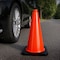 Dsv Standard Traffic Safety Cone 18" with Heavy Black Base, Orange, PVC 97118NT - alternate 2