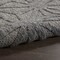 Homeroots 10' Dark Gray And Light Gray Geometric Indoor Outdoor Runner Rug 550796 - alternate 2