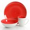 Gibson Crenshaw 12 Piece Round Ceramic Dinnerware Set in Assorted Colors, Service for 4 124312.12 - alternate 2