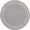 Homeroots 6' Gray And Ivory Round Indoor Outdoor Area Rug 545966 - alternate 2