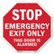 Signmission Exit Sign, Plastic Sign, 6 in W, 6 in H OC-P-6-255 - alternate 1