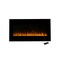 Northwest Wall Mounted Electric Fireplace Heater Adjustable LED Flames 36in Wall Mounted Fireplace Heater 80-2000A-36 - alternate 2