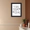 Homeroots So Clean Clean 2 Black Framed Print Bathroom Wall Art 407685 - alternate 2