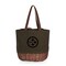 Picnic Time Family Of Brands NFL Pittsburgh Steelers - Coronado Canvas and Willow Basket Tote 203-00-140-254-2 - alternate 2