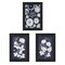 Homeroots Set Of Three Its Beautiful to Be Different Black Framed Print Wall Art, 3PK 408186 - alternate 1