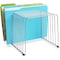 Fellowes File Sorter, Silver, Steel, 9 in W, 11 3/8 in L, 8 in H, 11 Number of Compartments 72012 - alternate 1