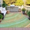 Homeroots 8' X 10' Green Peach And Gold Abstract Washable Indoor Outdoor Area Rug 631242 - alternate 2