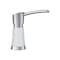 Blanco Artona Soap Dispenser, White/Stainless Dual Finish 442054 - alternate 1