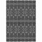 Homeroots 5' X 8' Black And Ivory Tribal Washable Indoor Outdoor Area Rug 614204 - alternate 1