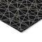 Homeroots 8' X 10' Black And Ivory Geometric Washable Indoor Outdoor Area Rug 596719 - alternate 3