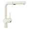 Blanco Linus Low Arc Pull-Out Dual-Spray Kitchen Faucet - White 526373 - alternate 1