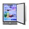 Koolmore 23.4 in. Stainless Steel Solid-Door Built-In Refrigerator and Beverage Cooler, 5 Cu. ft. KM-BIR5C-SS - alternate 1
