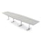 Skutchi Designs 14 Person Conference Table With Power Unit | 14' Boat Table | Harmony Series HAR-BOT-48X168-T-K458-NA - alternate 1