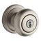 Kwikset Signature Series 740H 15 6AL RCS Entry Knob, Hancock, Mushroom, Satin Nickel, Zinc 740H156ALRCSK3KI - alternate 1