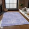 Homeroots 3' X 5' Lavender Purple And Lilac Abstract Washable Indoor Outdoor Area Rug 588780 - alternate 2