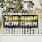 Signmission Tire Shop Now Open, 24 Inch x 72 Inch, Vinyl Banner B-72-30892 - alternate 2