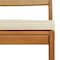 Alaterre Furniture Barton 7-Piece Patio Dining Set, Weather-Resistant Outdoor Dining Table, 6 Stackable Patio Chairs 80-OUTD-WD-DIN-SET2 - alternate 2