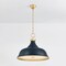 Hudson Valley Lighting Painted No. 1 Pendant in Aged Brass/Distressed Bronze by Mark D. Sikes MDS300L-AGB/DBL - alternate 2