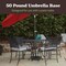 Pure Garden 50-Pound Fillable Umbrella Base 50-LG1209 - alternate 2