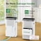 Edendirect 21 pt. 2,000 sq. ft. Dehumidifier in. White with Drain Hose and Bucket, Auto Defrost, Sleep Mode ZR-AP10-2012EE - alternate 2