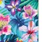 Homeroots Tropical Flowers 1 White Framed Print Wall Art 407883 - alternate 2