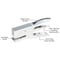 Air Locker Mini Plier Stapler uses No.10 Staples A10 - alternate 1