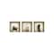 Homeroots Set of Three Lia Faux Niche 3D Peel and Stick Wall Decals, 3PK 565395 - alternate 1
