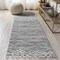 Jonathan Y Asilah Moroccan Modern Diamond Gray 2 ft. x 8 ft. Runner Rug MOH300B-28 - alternate 1