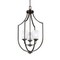 Generation Lighting Hanford 3-Light Hall/Foyer Pendant, Bronze Finish 5224503-710 - alternate 1