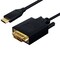 Sanoxy 10ft USB 3.1 Type C Male to VGA 1920x1200 at 60Hz Male Cable, Black SNX-CBL-LDR-U3109-1110 - alternate 1