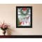 Homeroots Christmas Peace 2 Black Framed Print Wall Art 406271 - alternate 2