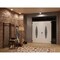Vdomdoors Front Exterior Prehung Aluminum Double Doors Ronex1277 Black Enamel Mirrored Clear Glass 1 RONEX1277DEXD-BLK-W72+14xH80+12-RH-O - alternate 2