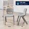 Flash Furniture Plastic Stacking School Chairs with 12 in Seat Height in Soft Gray, 2PK 2-YU-YCX-001-SFTGY-GG - alternate 3