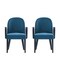Manhattan Comfort Hillman Dining Arm Chair -  in Blue, PK2 2-DC087AR-BL - alternate 2