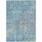 Homeroots 10' X 14' Blue Abstract Washable Indoor Outdoor Area Rug 607865 - alternate 2