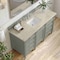 James Martin Vanities Brittany 60" Single Vanity, Urban Gray, w/ 3 CM Tajnar Eclos Top 650-V60S-UGR-3TJR - alternate 2