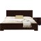Homeroots Two Piece Espresso Solid and Manufactured Wood Bedroom Set 569374 - alternate 2