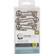 Zenna Home Brushed Nicklel Aluminum Shower Shower Curtian Ball Hook, 12-Count BH04ALBNL - alternate 2