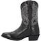 Durango Youth Western Boot, 9 M, 8 in H, Polished Black Onyx DBT0249C - alternate 2