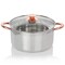 Gibson Home Ansonville 8 Piece Stainless Steel Cookware Set with Rose Gold Handles 127751.08 - alternate 2