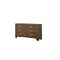 Homeroots 59" Brown Solid and Manufactured Wood Six Drawer Double Dresser 486516 - alternate 3