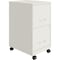 Nusparc 2-Drawer Mobile Vertical File Cabinet, 14.2" x 18" x 26.5", White NPRVF218AMWE - alternate 1