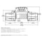 Warn Winch ZEON 12 Platinum Vehicle Mounted; Vehicle Recovery Winch; 12 Volt Electric; Two 16 amp 92820 - alternate 3