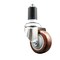 Service Caster 3 Inch 316SS Maroon Polyurethane Wheel Swivel 1-5/8 Inch Expanding Stem Caster SCC-SS316EX20S314-PPUB-MRN-158 - alternate 1