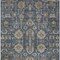 Homeroots 5' X 8' Navy Blue Beige And Taupe Oriental Washable Indoor Outdoor Area Rug 582099 - alternate 2