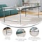 Flash Furniture Paige 4.93-Foot Kid's Granite Gray Plastic Folding Table RB-3060-KID-GY-GG - alternate 2