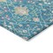 Homeroots 5' X 8' Teal Blue Purple And Ivory Oriental Washable Indoor Outdoor Area Rug 598077 - alternate 2