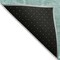 Homeroots 3' X 5' Aqua And Ivory Damask Washable Indoor Outdoor Area Rug 603353 - alternate 3
