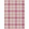 Homeroots 5' X 8' Blush Ivory And Copper Plaid Washable Indoor Outdoor Area Rug 597088 - alternate 2