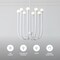 Vidalite Breeze 8-Light Matte White Chandelier, Textured Pendant Chandelier, Included LED Bulbs CE1013106 - alternate 3